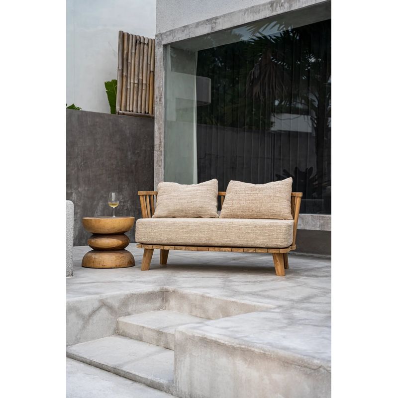 Bazar Bizar The Malawi Two Seater - Natural Beige