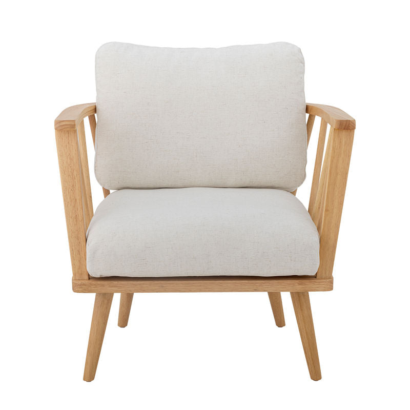 Fauteuil Millor de Creative Collection, Naturel, Bois