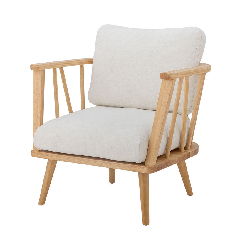 Fauteuil Millor de Creative Collection, Naturel, Bois