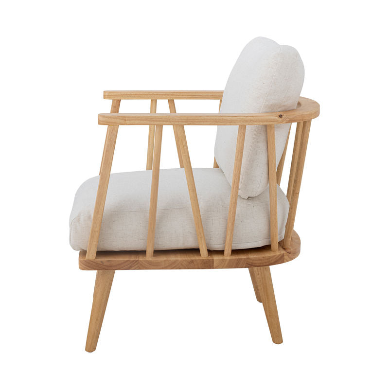 Fauteuil Millor de Creative Collection, Naturel, Bois