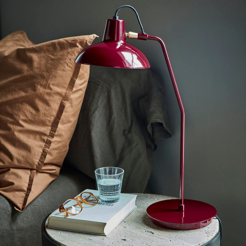 House Doctor Lampe de table, HDDesk, Rouge