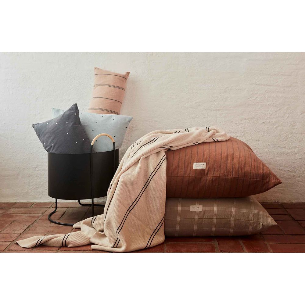 OYOY LIVING Housse de coussin de sol Kyoto