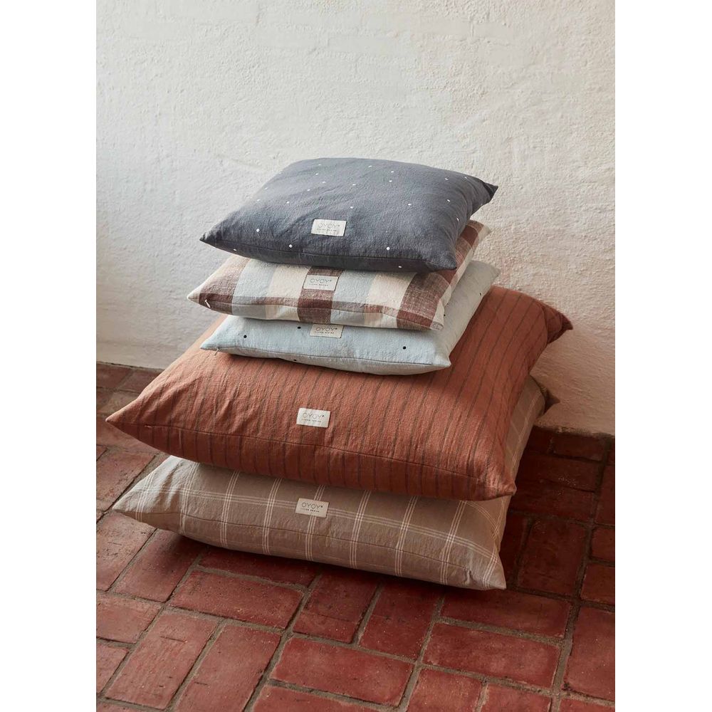 OYOY LIVING Housse de coussin de sol Kyoto