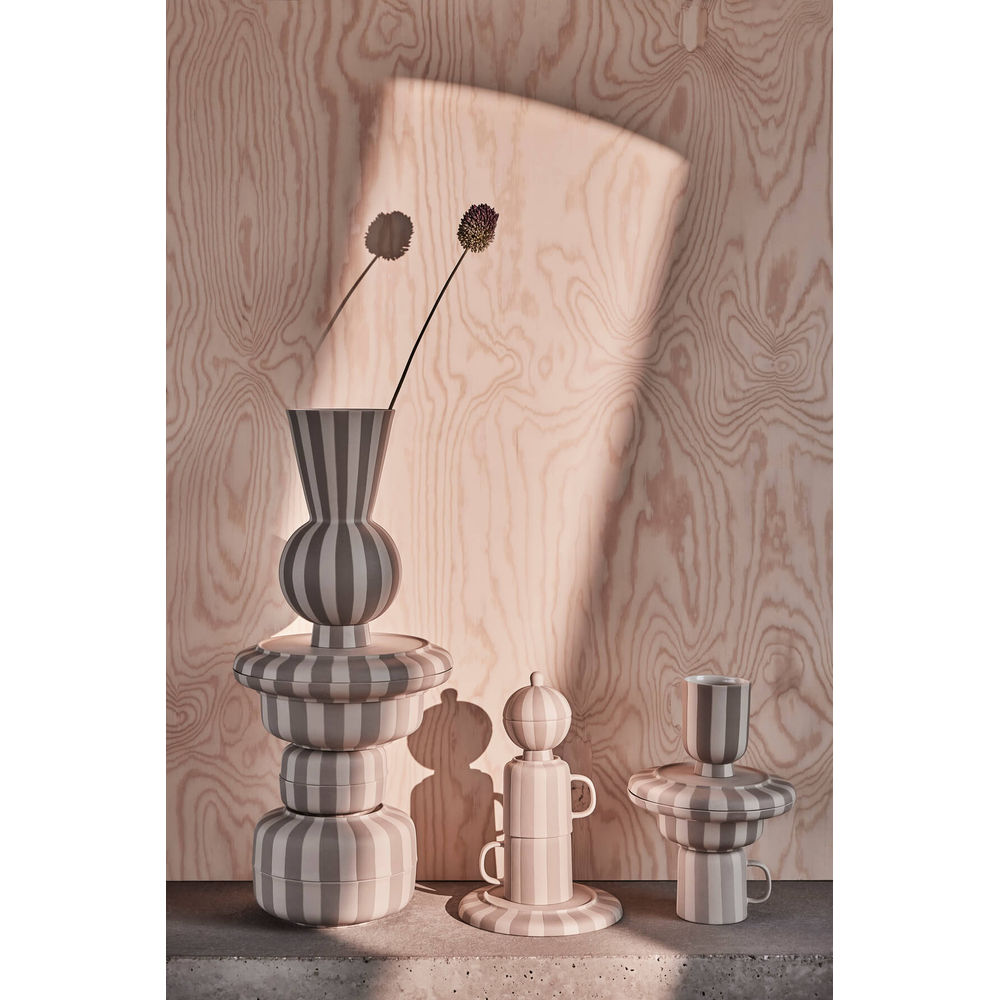 OYOY LIVING Toppu Vase-Runde