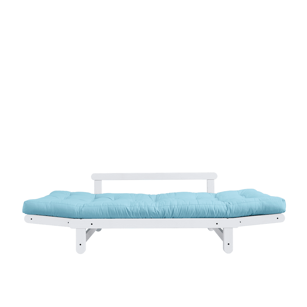 Karup Design BEAT BLANC LAQUÉ W. BEAT JEU DE MATELAS BLEU CLAIR