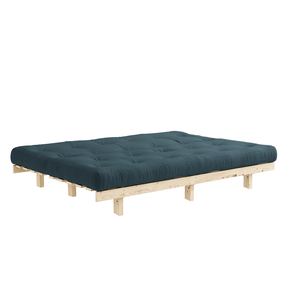 MÊME CRU W. MATELAS MIXTE 5 COUCHES BLEU Pétrole