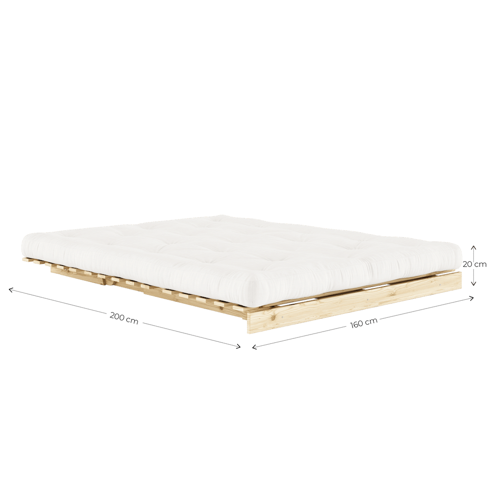 Karup Design RACINES 160X200 W. ROOTS MATELAS GRIS