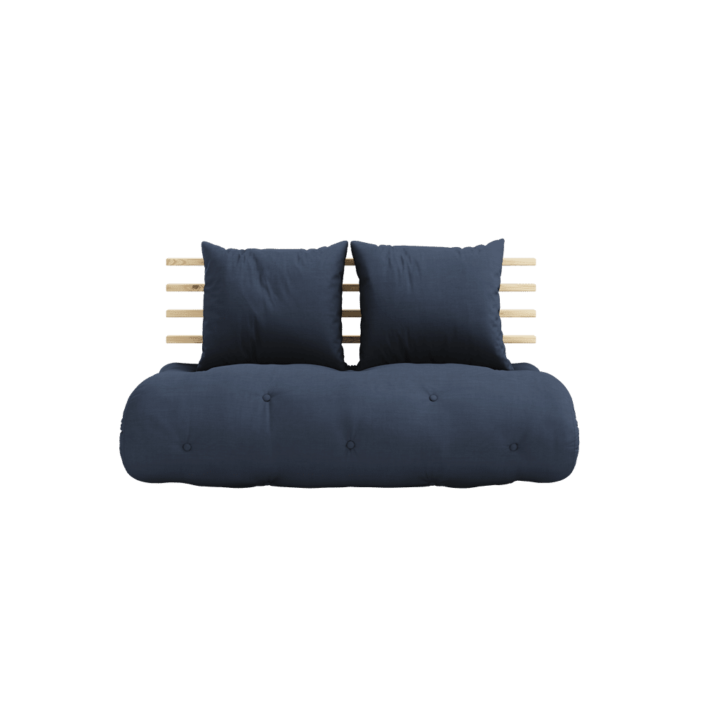 Karup Diseño SHIN SANO CLARO LACADO W. SHIN SANO COLCHÓN SET NAVY