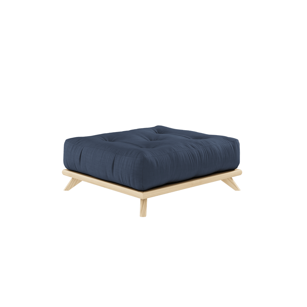 Karup Design SANS TABOURET CLAIR LAQUÉ W. MATELAS SANS TABOURET MARINE