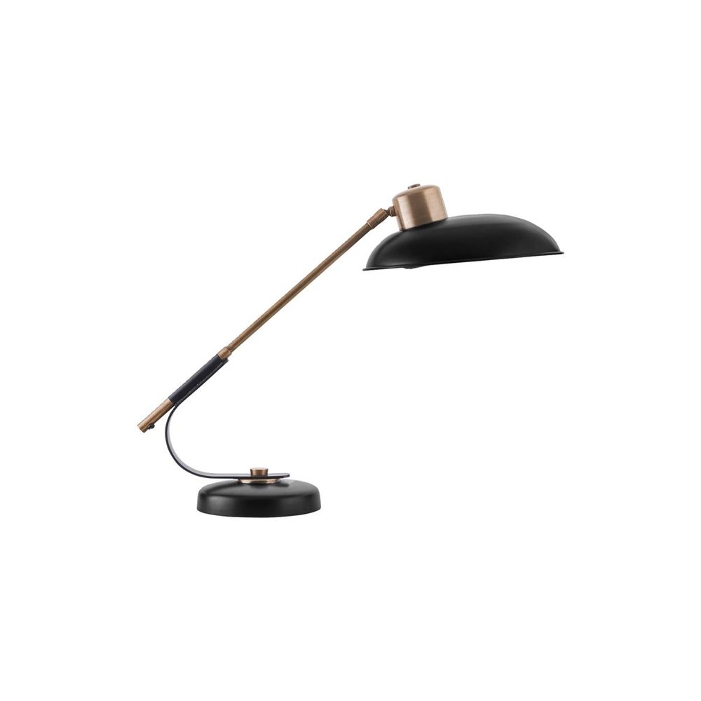 House Doctor Tisch lampe, Art Deco, Schwarz