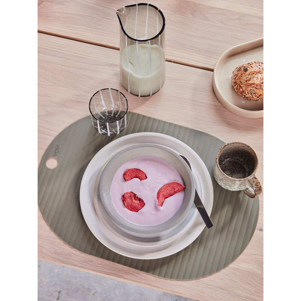 OYOY LIVING Yuka Dining Plate-Juego de 2