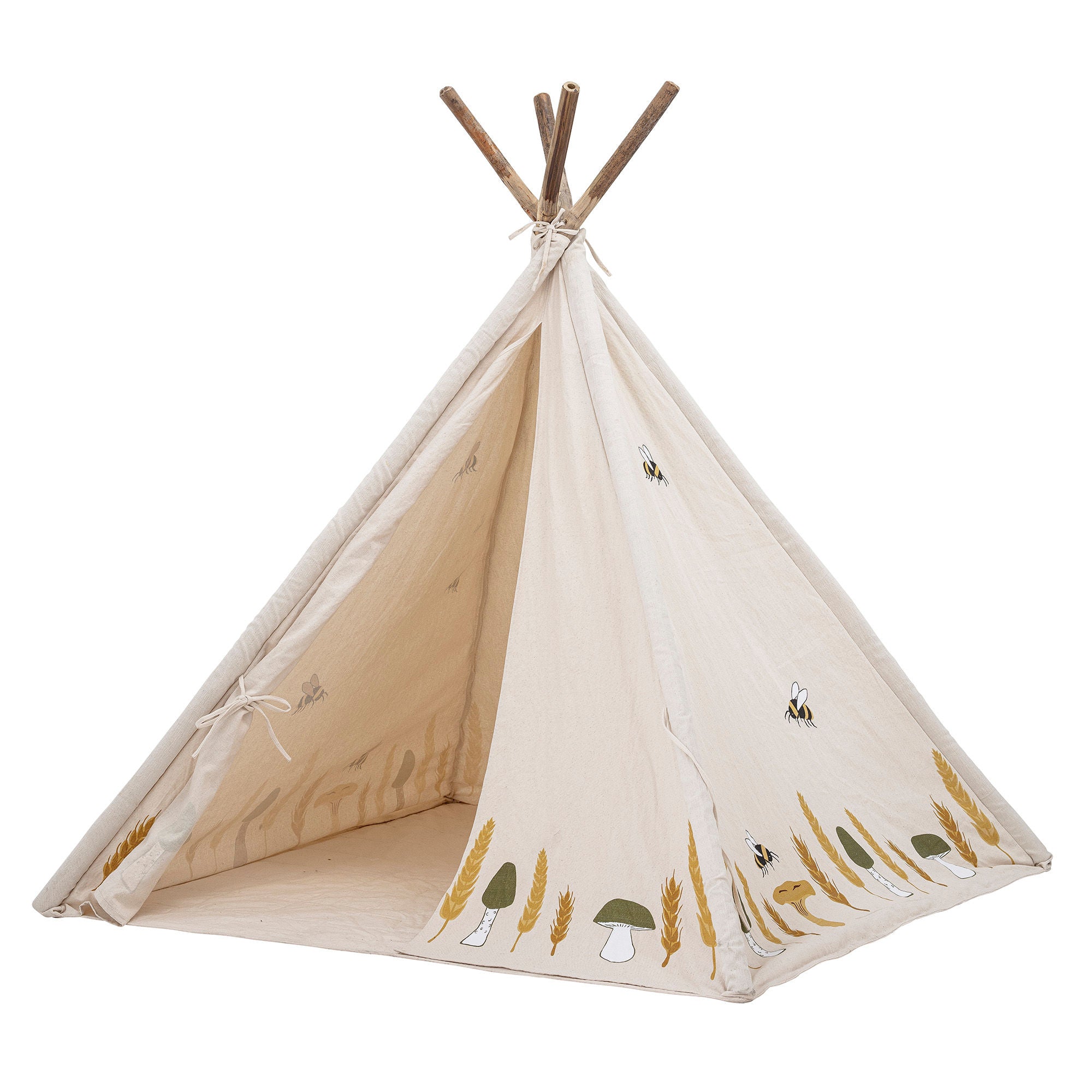 Bloomingville MINI Millo Kinder Tipi, Naturel, Coton