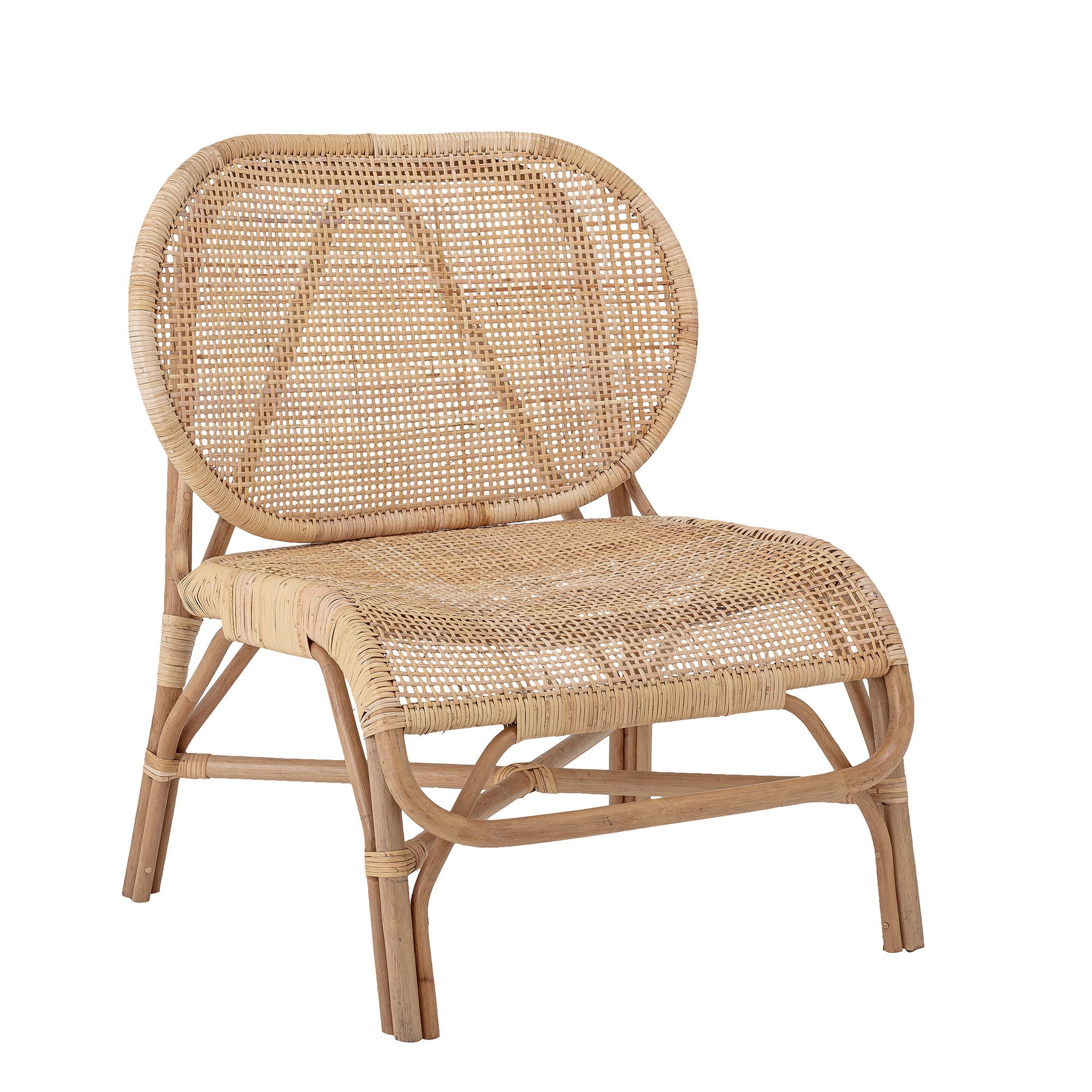 Blooming ville Rosen Stuhl, Natur, Rattan