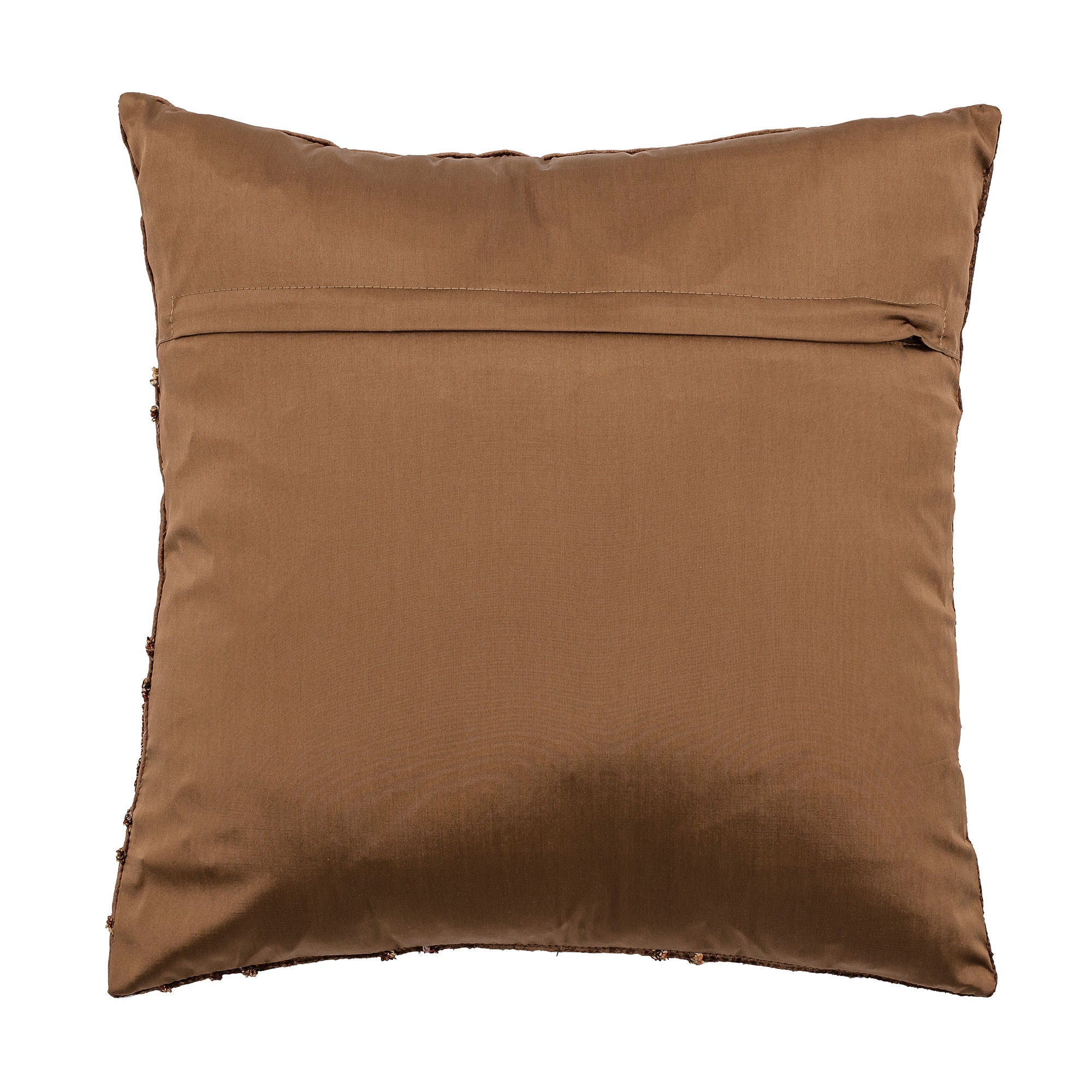 Bloomingville Coussin Gerrard, Marron, Polyester