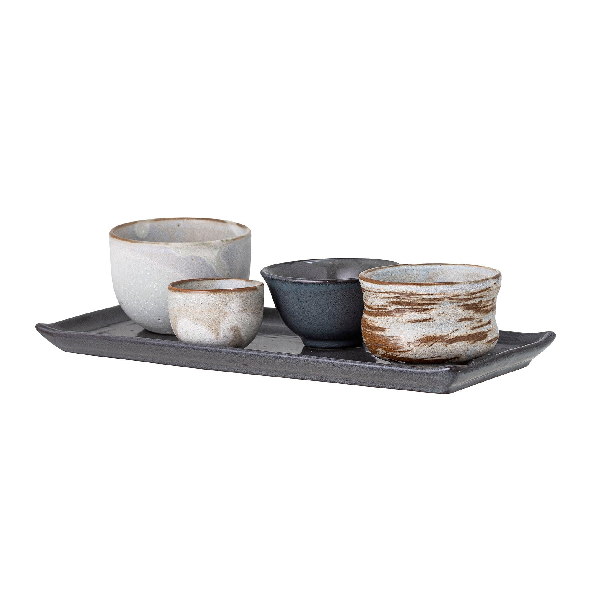 Bloomingville Masami Sushi Set, Blanco, Gres