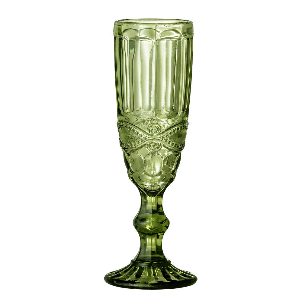 Creative Collection Florie Verre à vin, Vert, Verre