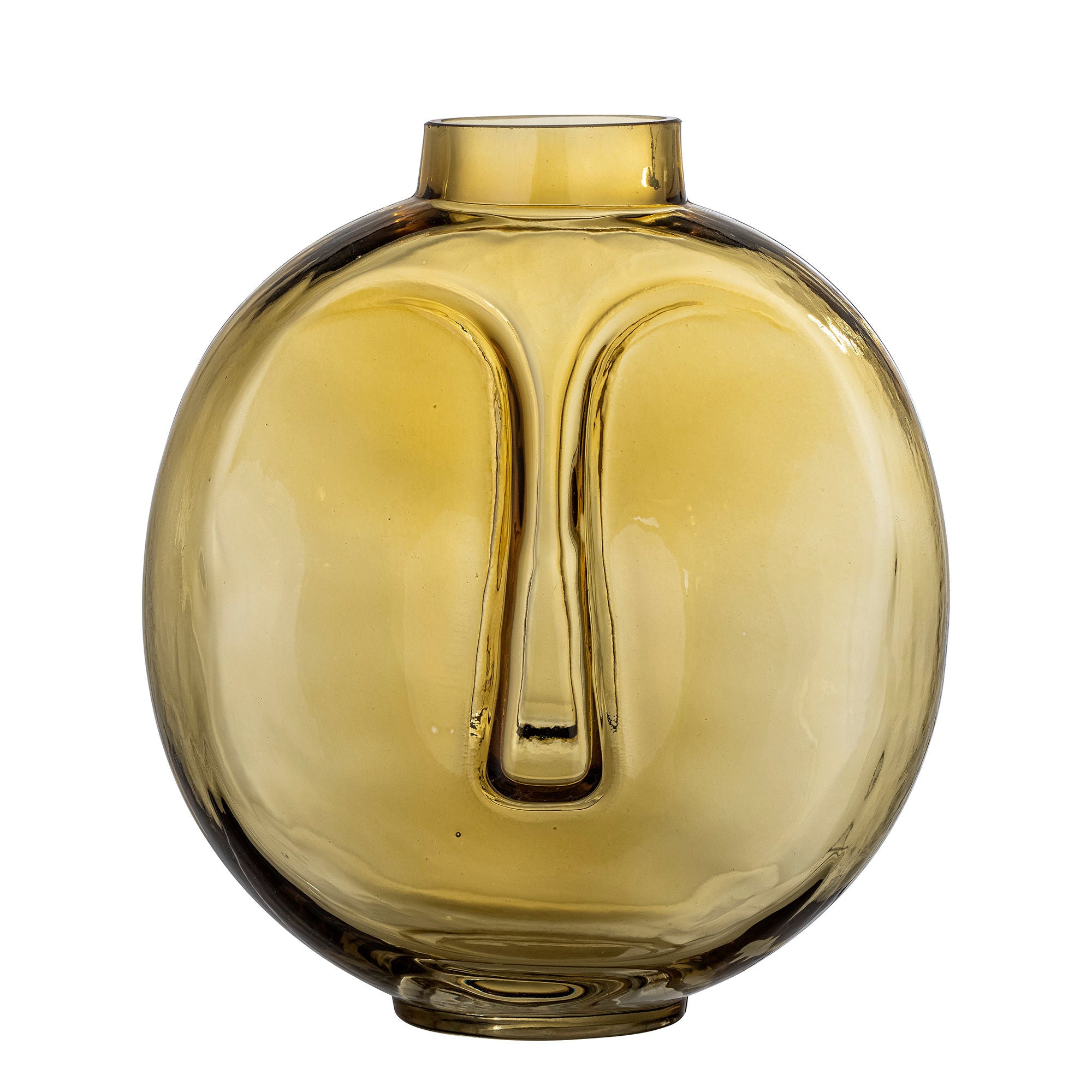 Bloomingville Vase Daisi, Marron, Verre