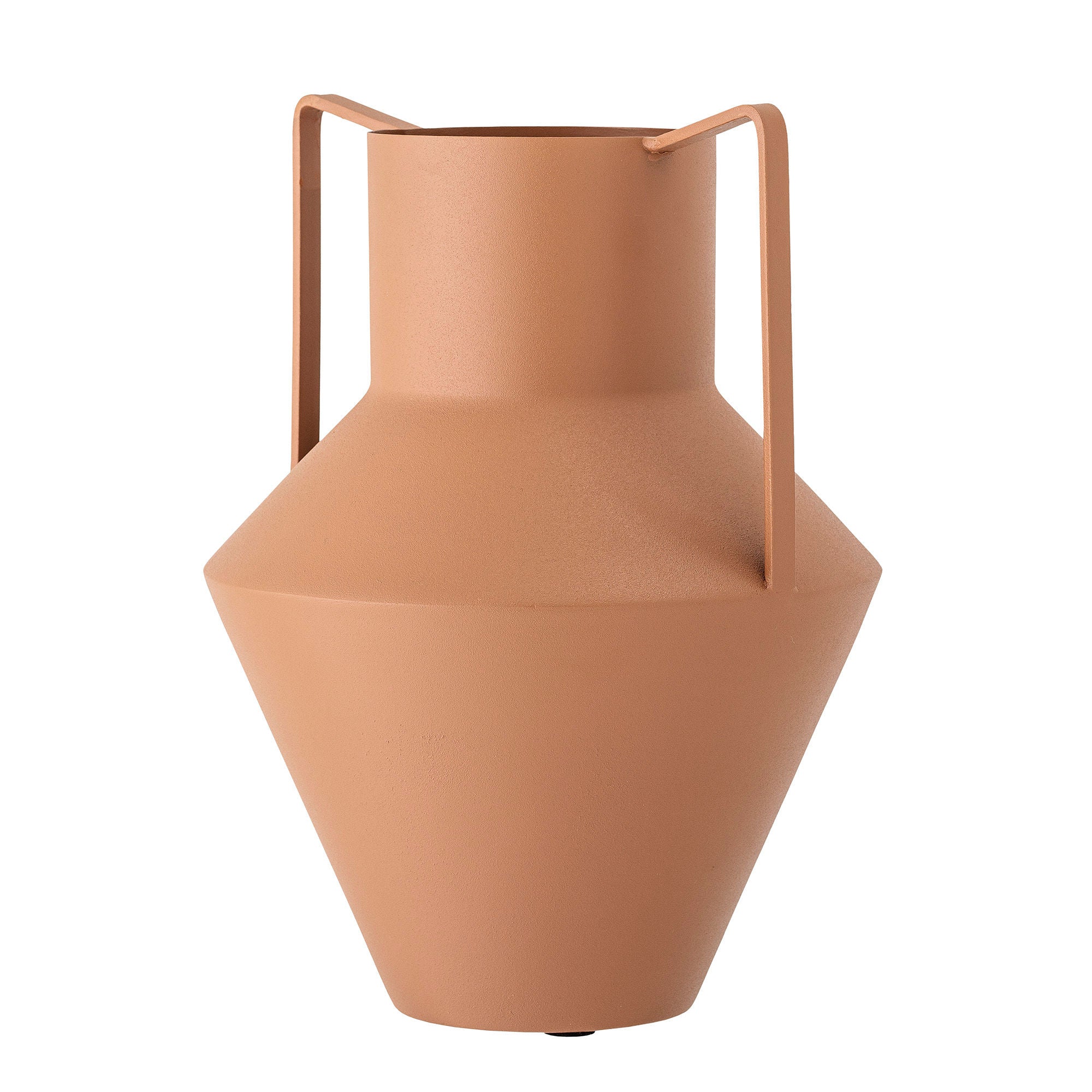 Bloomingville Iola Vase, Marron, Métal