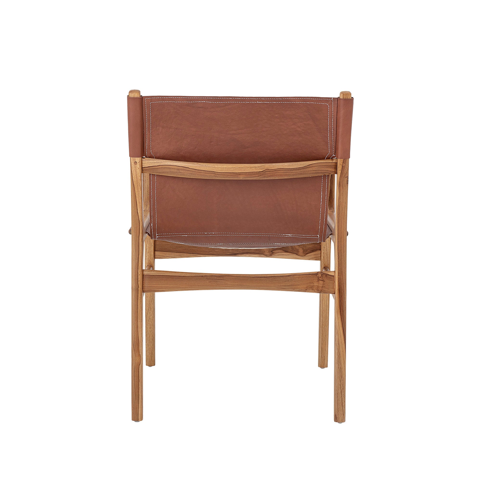 Bloomingville Fauteuil Ollie, Marron, Cuir