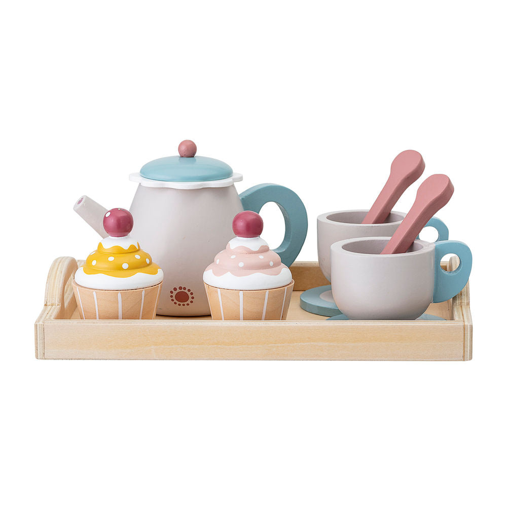 Bloomingville MINI Gentrim Playset, Nourriture, Gris, FSC®100% Contreplaqué