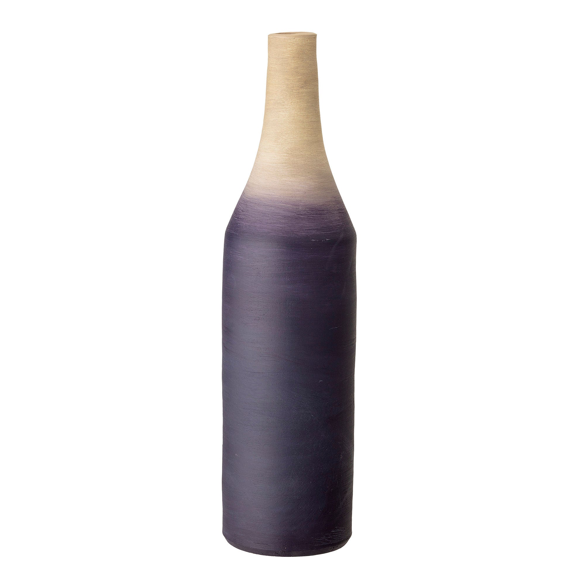 Bloomingville Serok Deco Vase, Violet, Terracotta