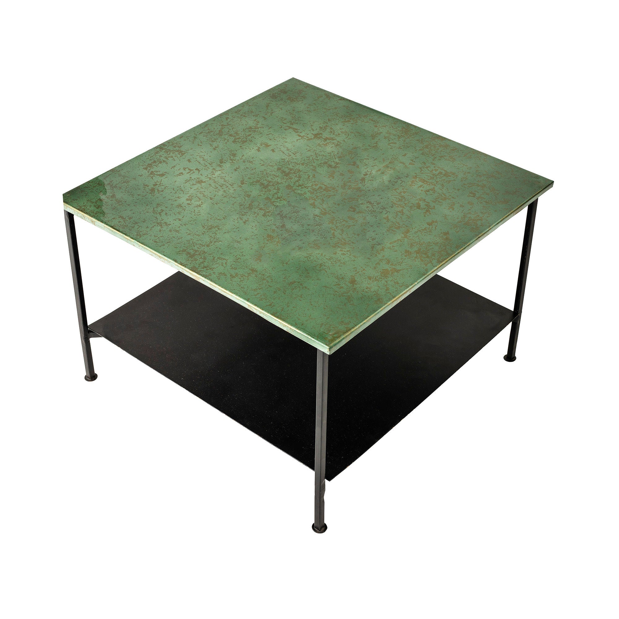 Bloomingville Bene Table basse, Vert, Métal