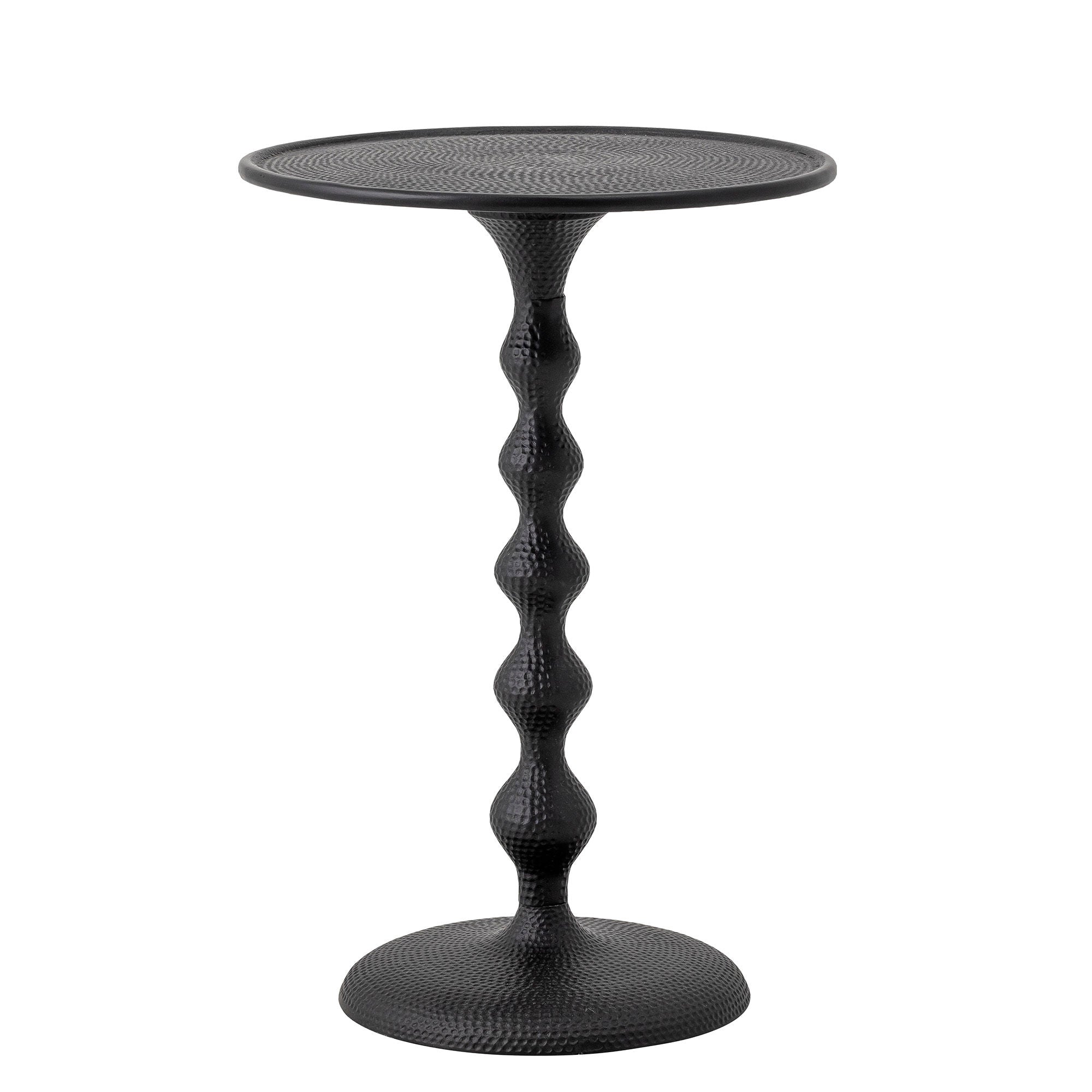 Bloomingville Anka Table d'appoint, Noir, Aluminium