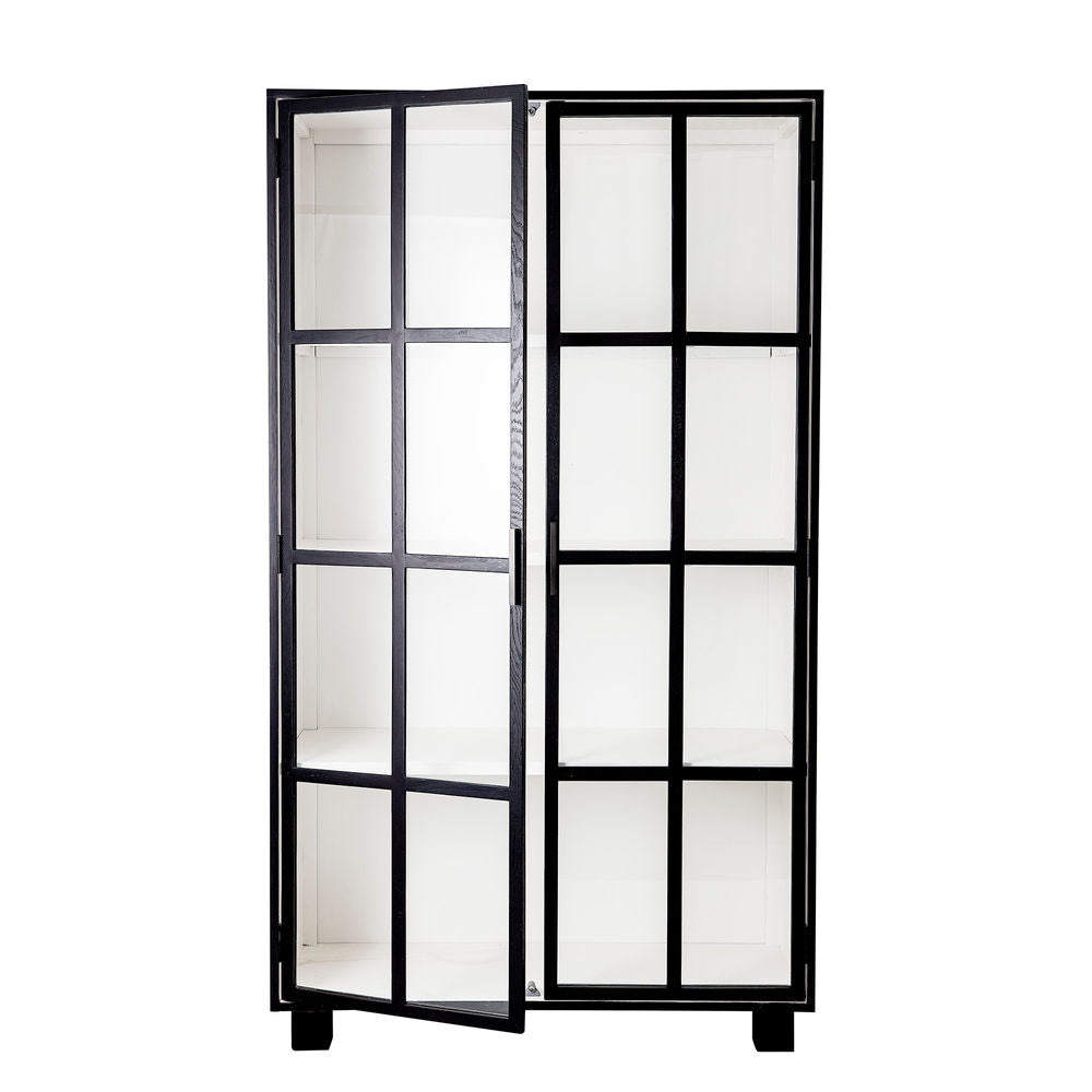 Blooming ville Isabel Cabinet, Schwarz, Eiche