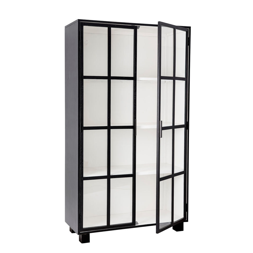 Blooming ville Isabel Cabinet, Schwarz, Eiche