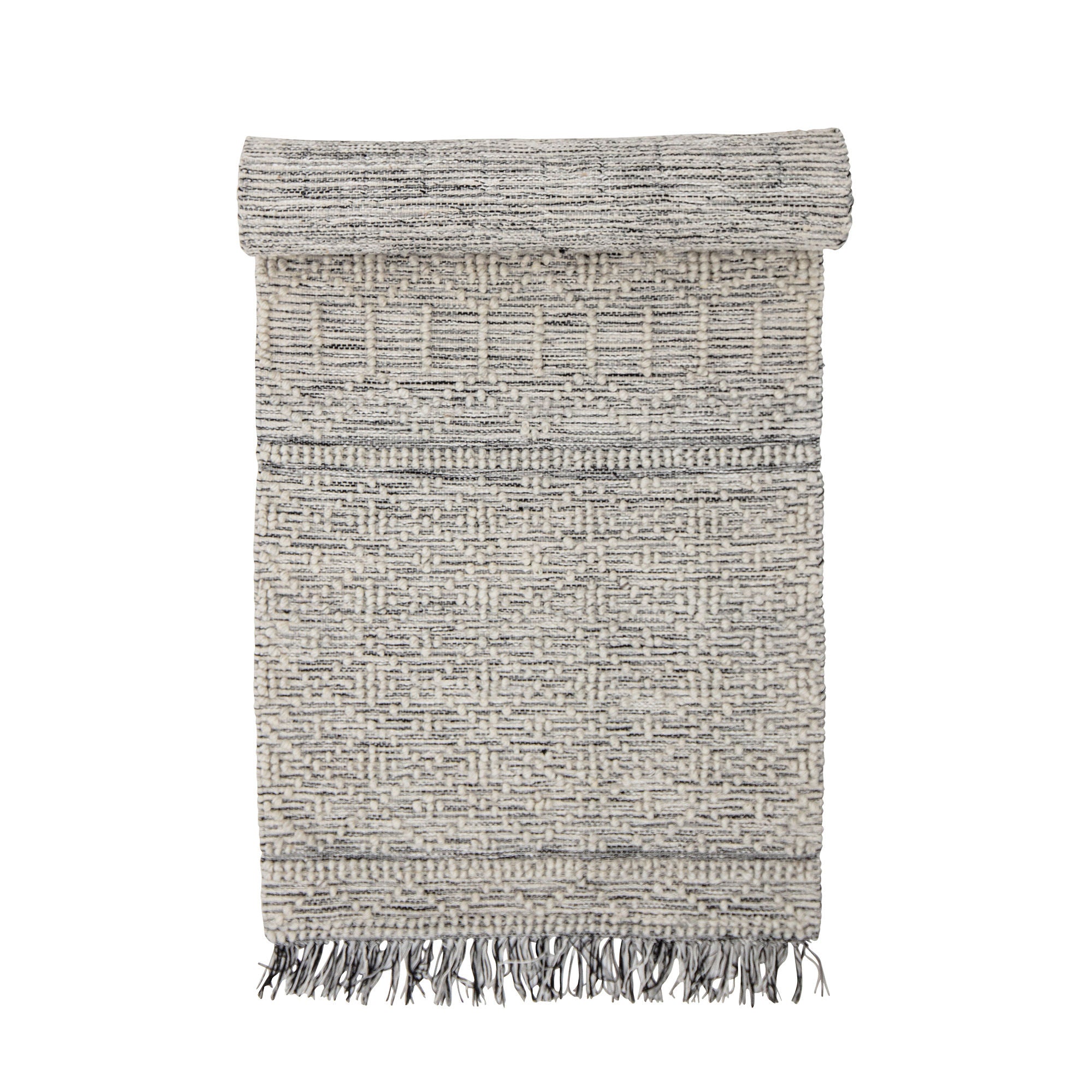 Creative Collection Tapis Maisy, Gris, Polyester