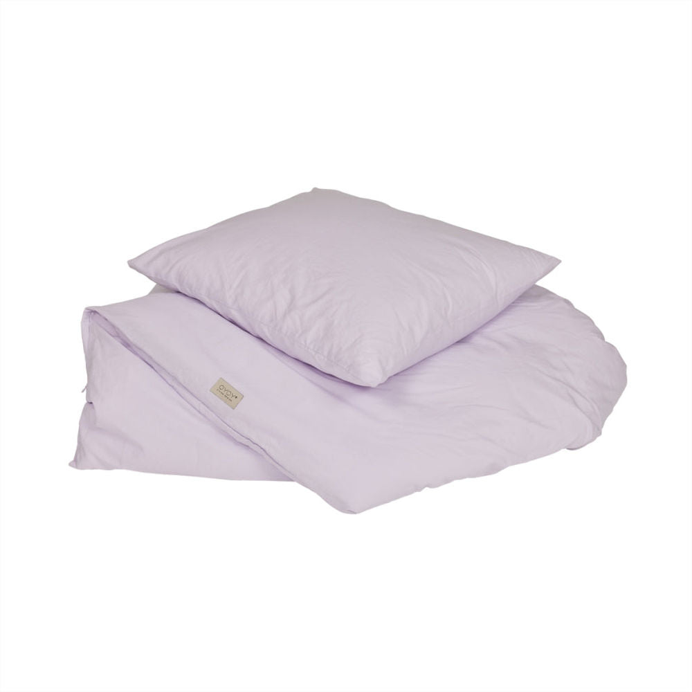 OYOY MINI Nuku Bedding-Junior NL/BE-Lavanda