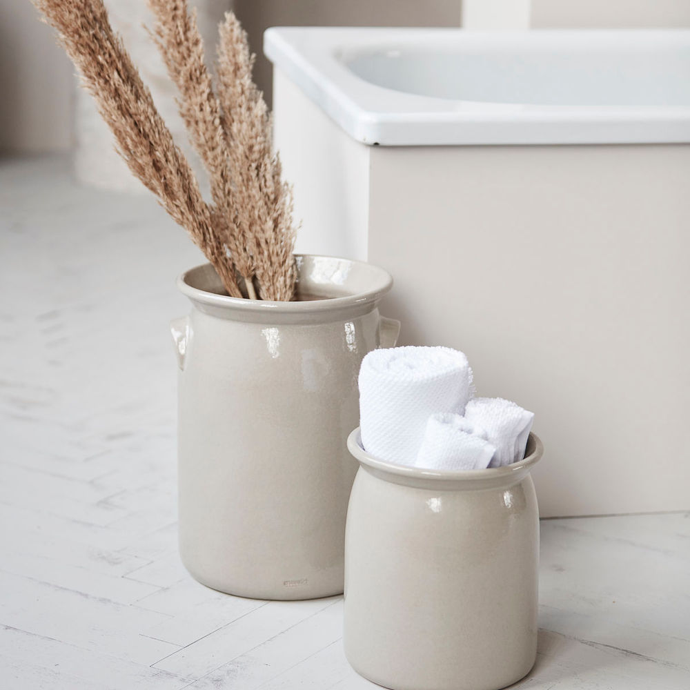 Meraki Pot poterie, Gris coquillages