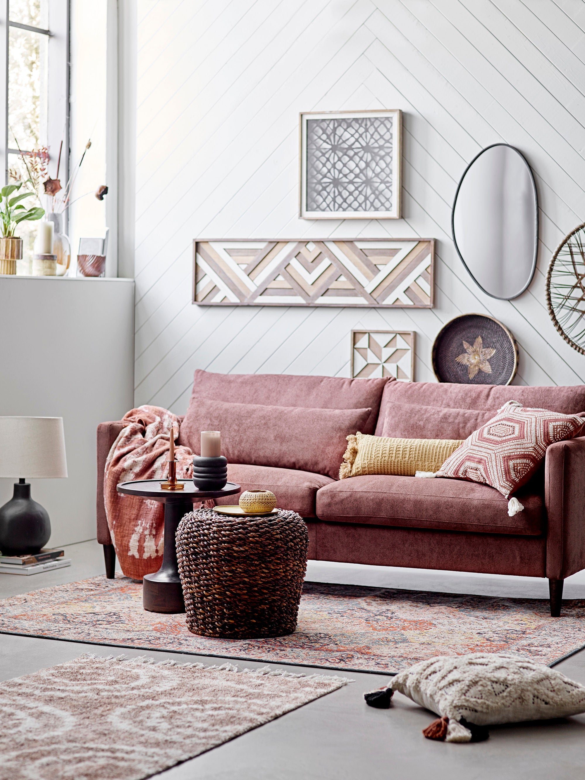 Kreative Sammlung Thess Sofa, Bruin, FSC®Mischen, Poly wieder gewinnen