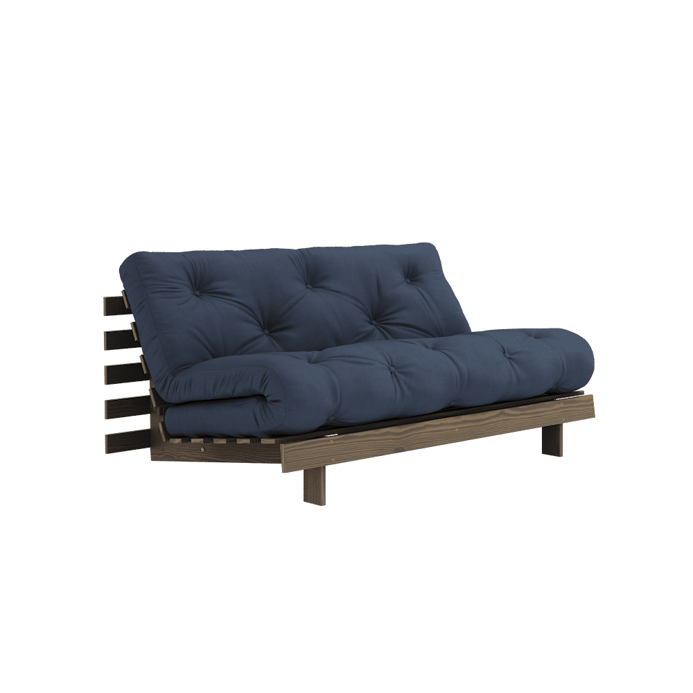 Karup Design WURZELN CAROB BROWN 160X200 W. SCHWEDEN MATRATZE NAVY