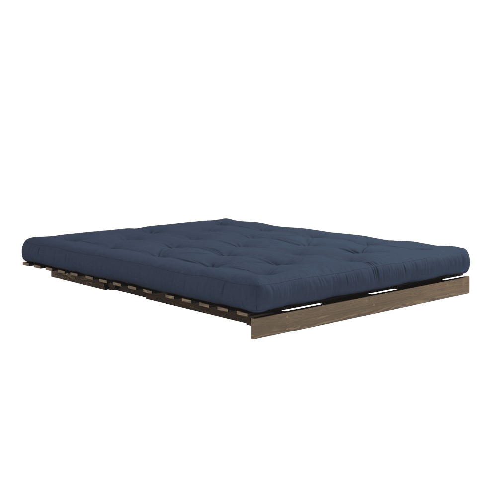 Karup Design WURZELN CAROB BROWN 160X200 W. SCHWEDEN MATRATZE NAVY