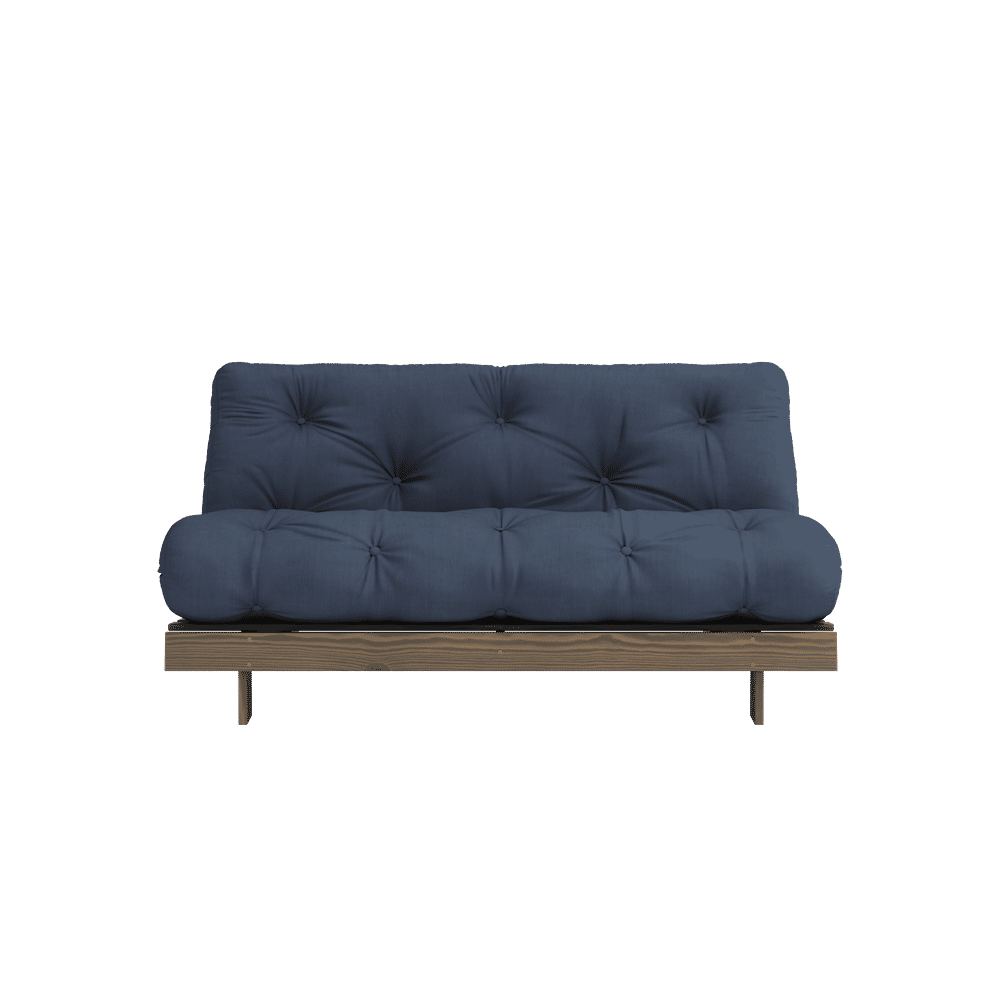 Karup Design WURZELN CAROB BROWN 160X200 W. SCHWEDEN MATRATZE NAVY