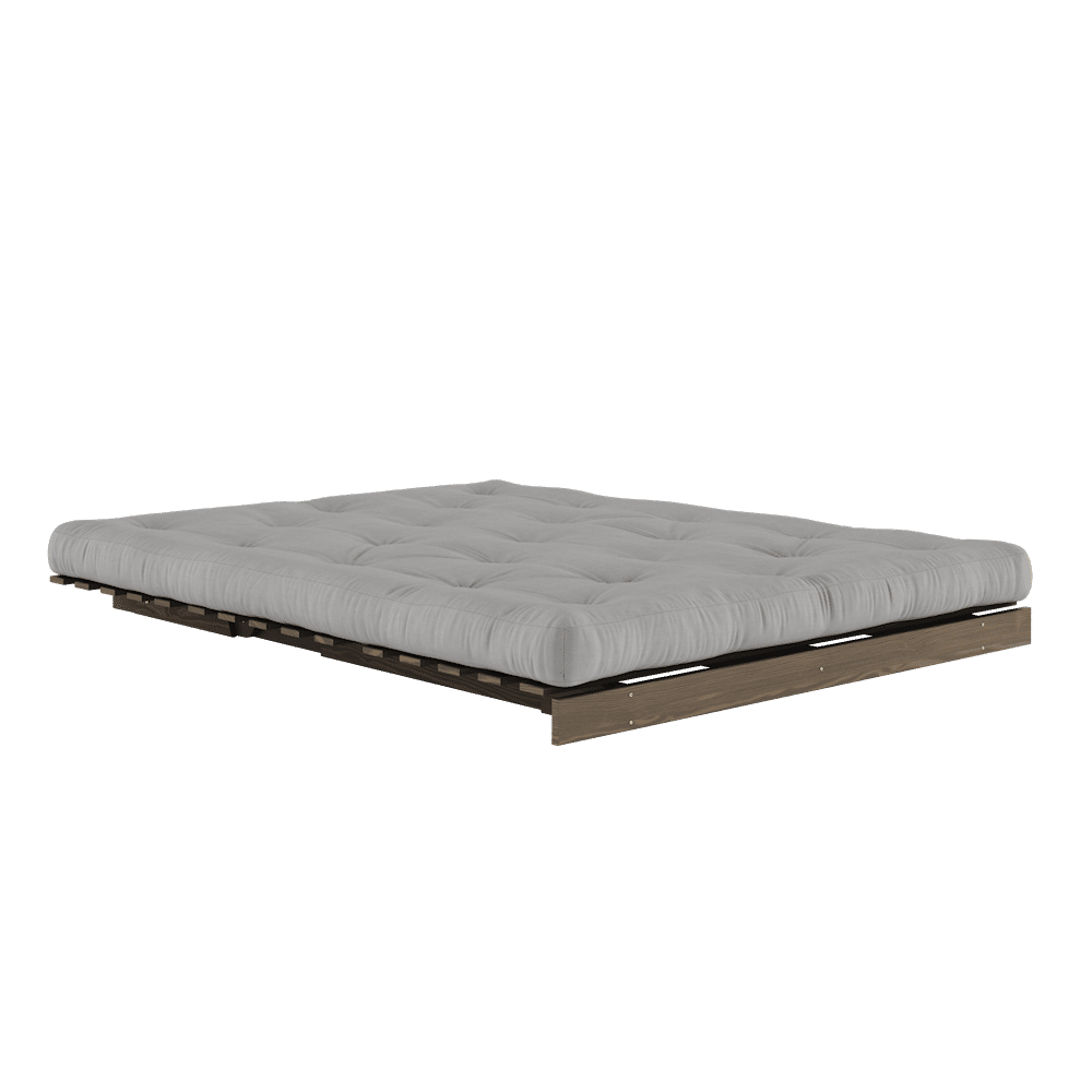 Karup Design WURZELN CAROB BROWN 160X200 W. SCHWEDEN MATRATZE GRAU