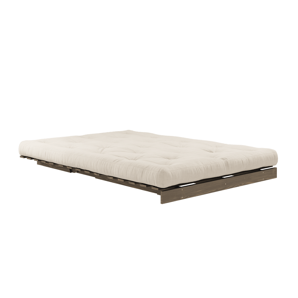 Karup Design WURZELN CAROB BROWN 140X200 W. SCHWEDEN MATRATZE BEIGE