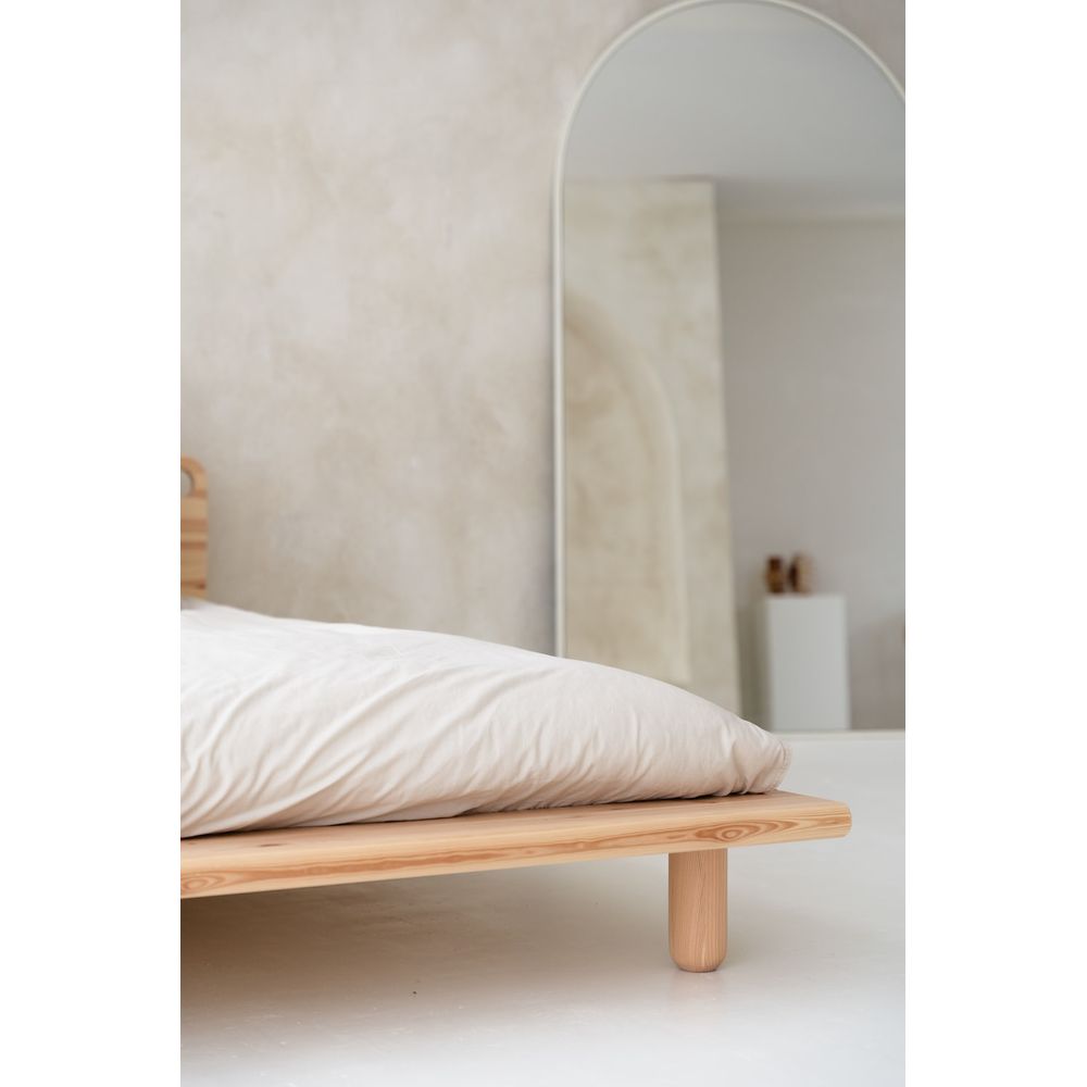 CARup Design PEEK BETT KLARES LACKIERT 180X200 W. 2 BETT LAMPEN