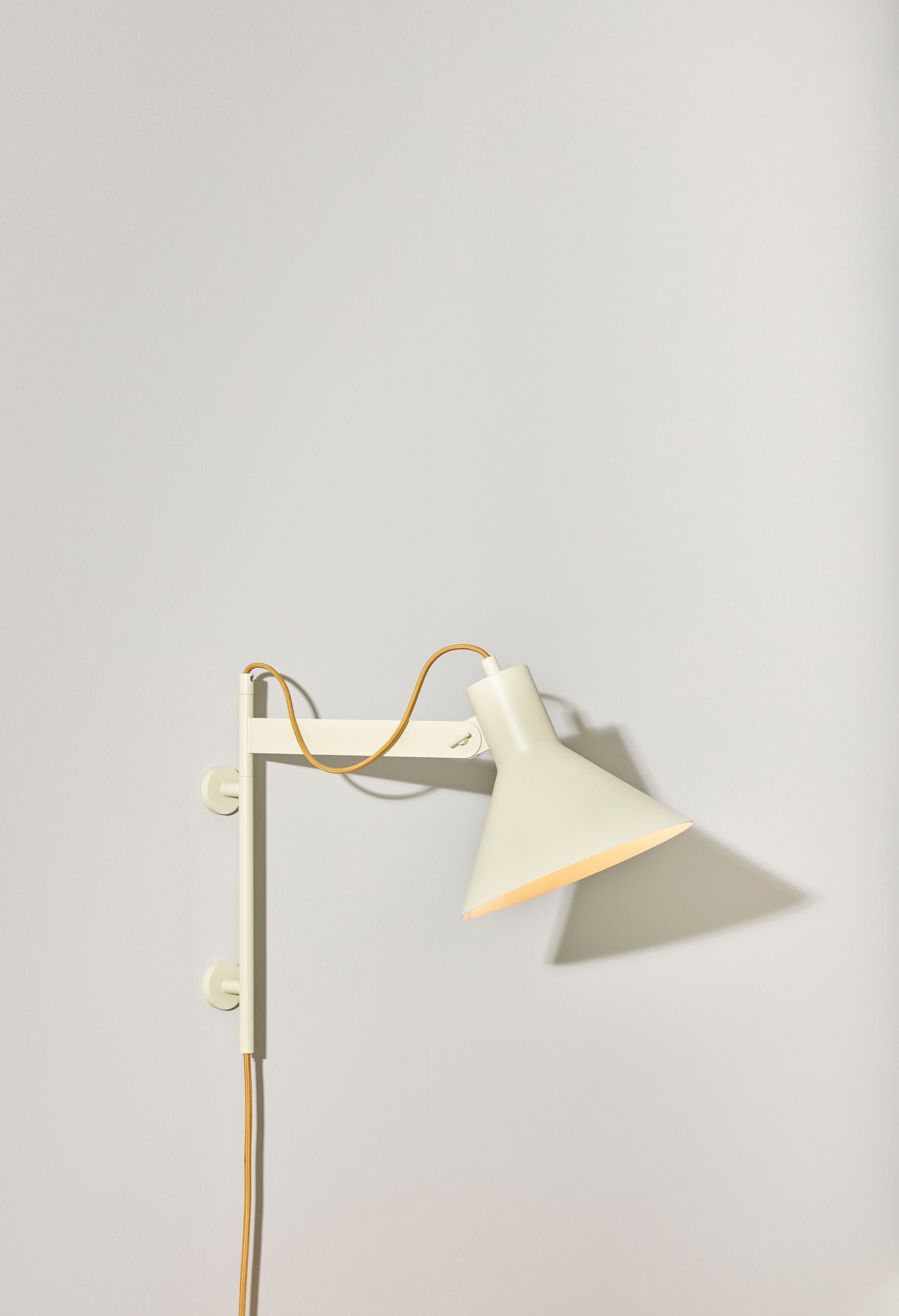 Hübsch Studio Wandlamp Beige/Oranje