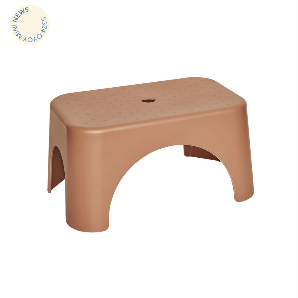 OYOY MINI Tabouret en forme de lapin-Caramel