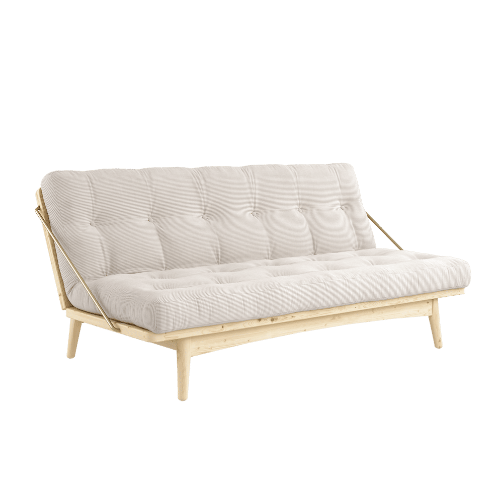 FOLK CLAIR LAQUE W. MATELAS MIXTE 5 COUCHES IVOIRE