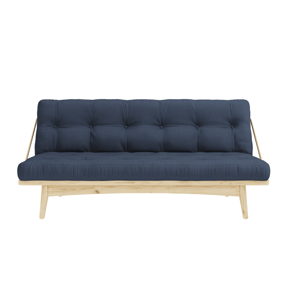 Karup Design FOLK CLAIR LAQUE W. MATELAS MIXTE 5 COUCHES MARINE