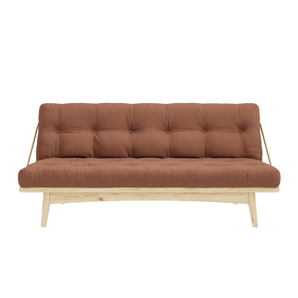 FOLK KLARE LACKIERT W. 5-Schicht GEMISCHTE MATRATZE TON BROWN