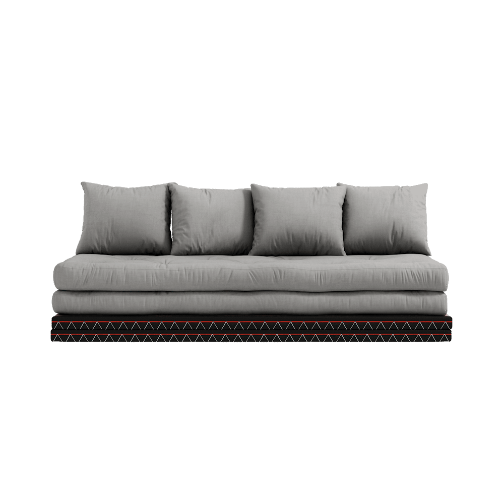 Karup Diseño CHICO GRIS W. 2 MESES 80X200 W. SET COLCHÓN CHICO 2 GRIS