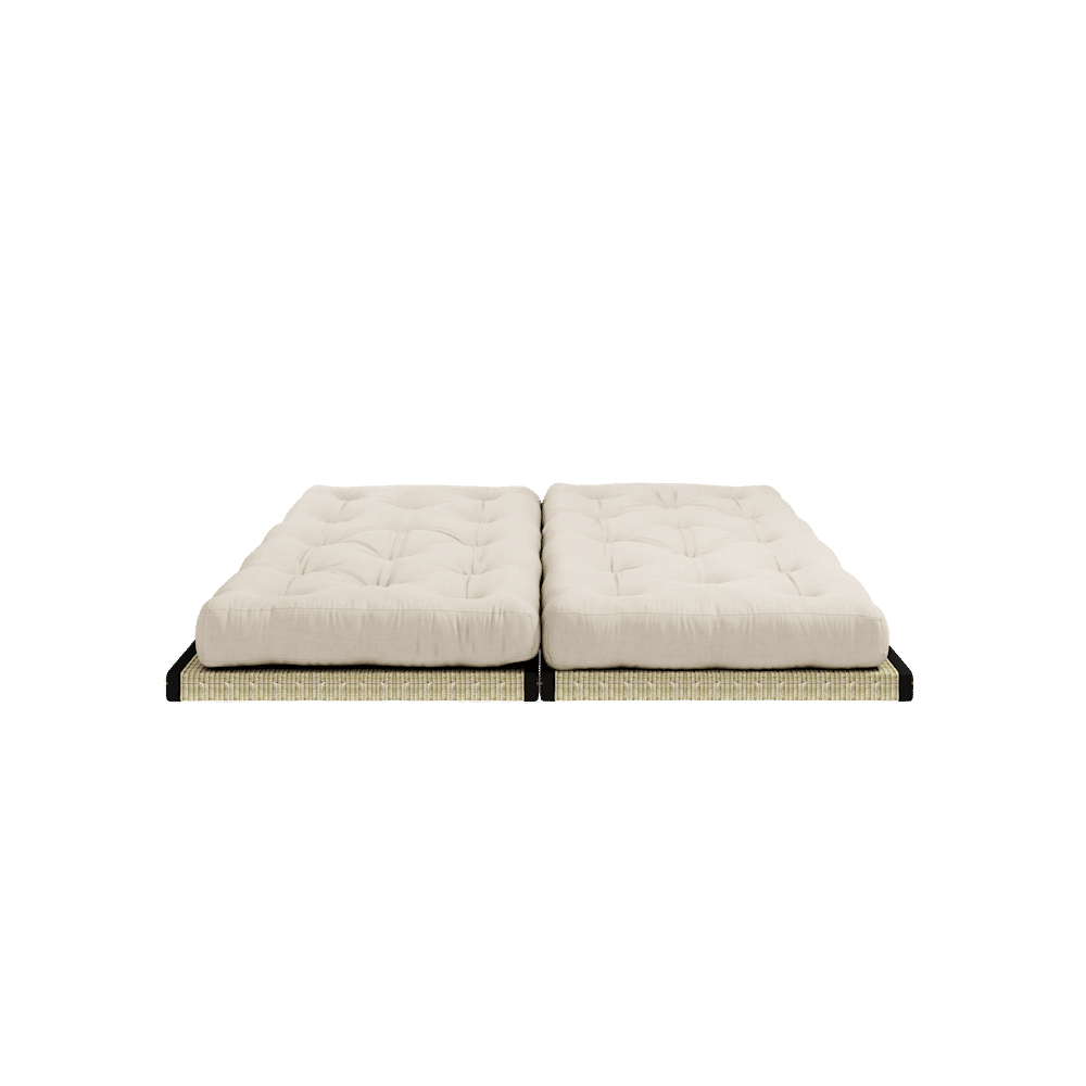 Karup Design CHICO BEIGE W. 2 TATAMI 80 X 200 W. 2 CHICO MATTRESS SET BEIGE