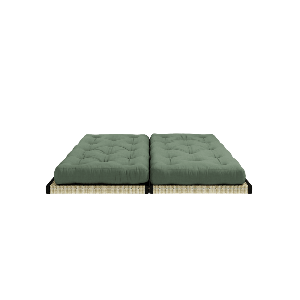 Karup Diseño CHICO VERDE OLIVA W. 2 MESES 80X200 W. SET COLCHÓN 2 CHICO VERDE OLIVA