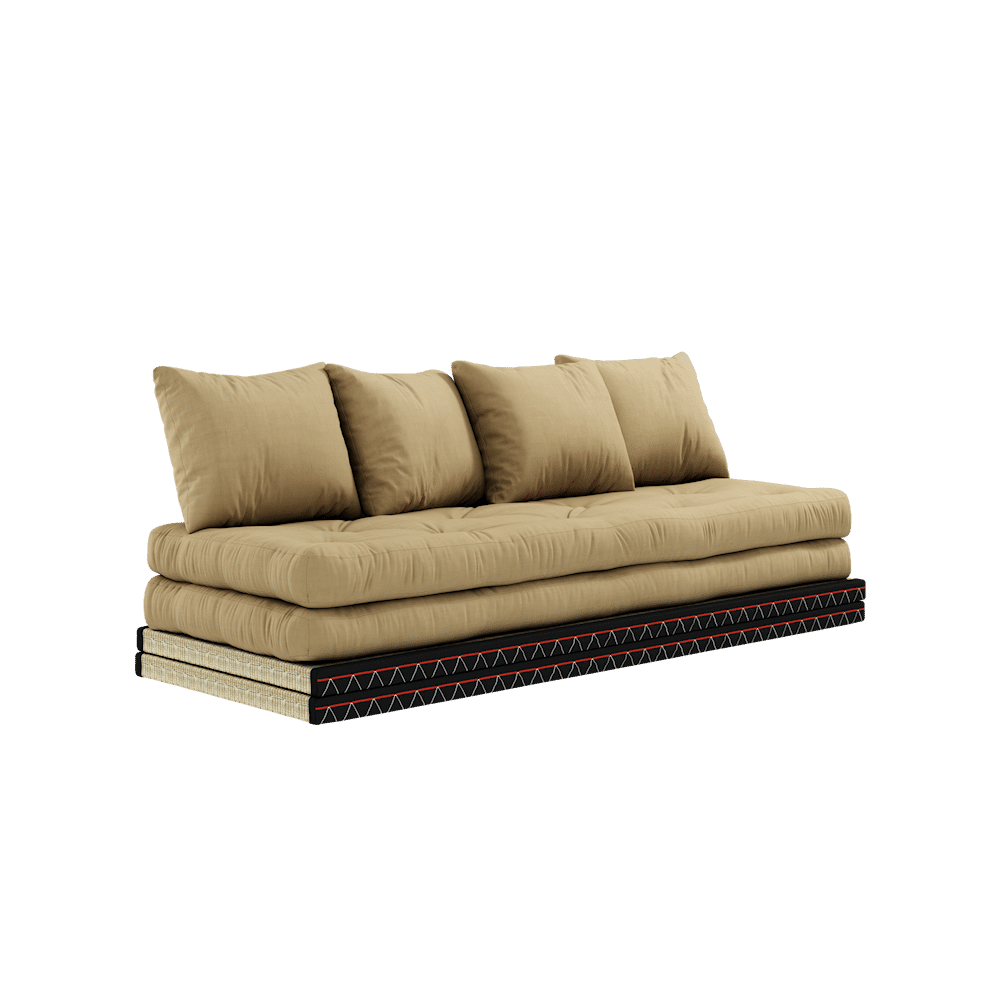 Karup Design CHICO WEIZEN BEIGE W. 2 MONATE 80X200 W. 2 CHICO MATRATZE SET WEIZEN BEIGE