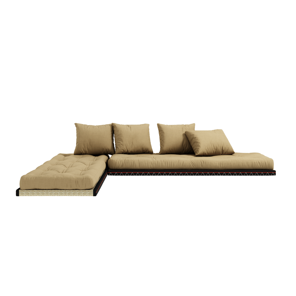 Karup Design CHICO WEIZEN BEIGE W. 2 MONATE 80X200 W. 2 CHICO MATRATZE SET WEIZEN BEIGE