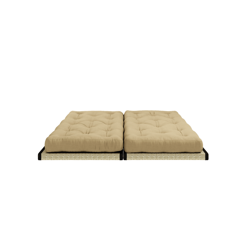 Karup Design CHICO WEIZEN BEIGE W. 2 MONATE 80X200 W. 2 CHICO MATRATZE SET WEIZEN BEIGE